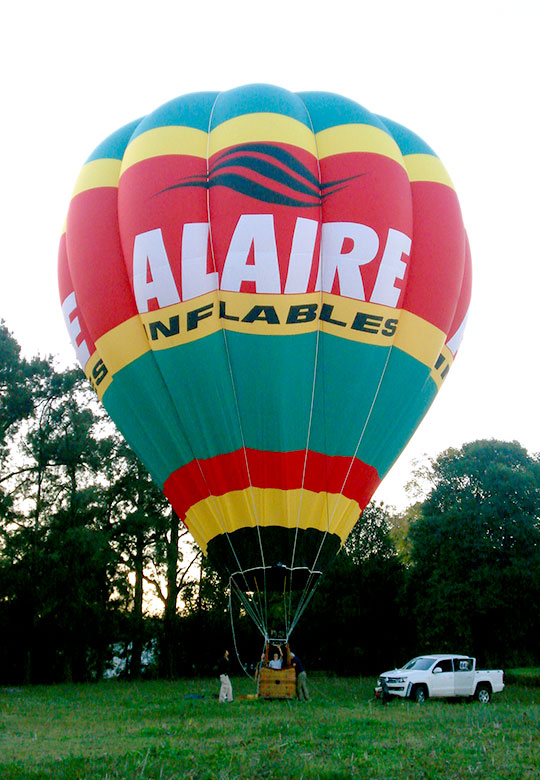 Quizás Marty Fielding prima Aerostáticos inflables | Alaire