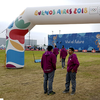 Arco Inflable Olimpiadas 1020