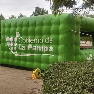 Estructura inflable La Pampa