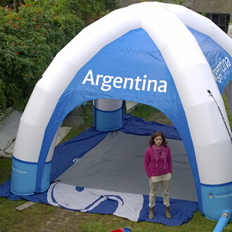 Carpa Inflable Argentina Turismo