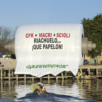 Papel Gigante Greenpeace