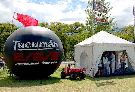 Esfera inflable Tucumán Turismo