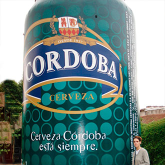 Lata Inflable Cerveza Córdoba 6 mt